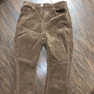 suede bell bottom jeans